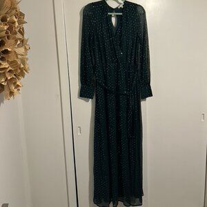 Baltic Born Abigail Green Sparkle Gown, XXL, EUC